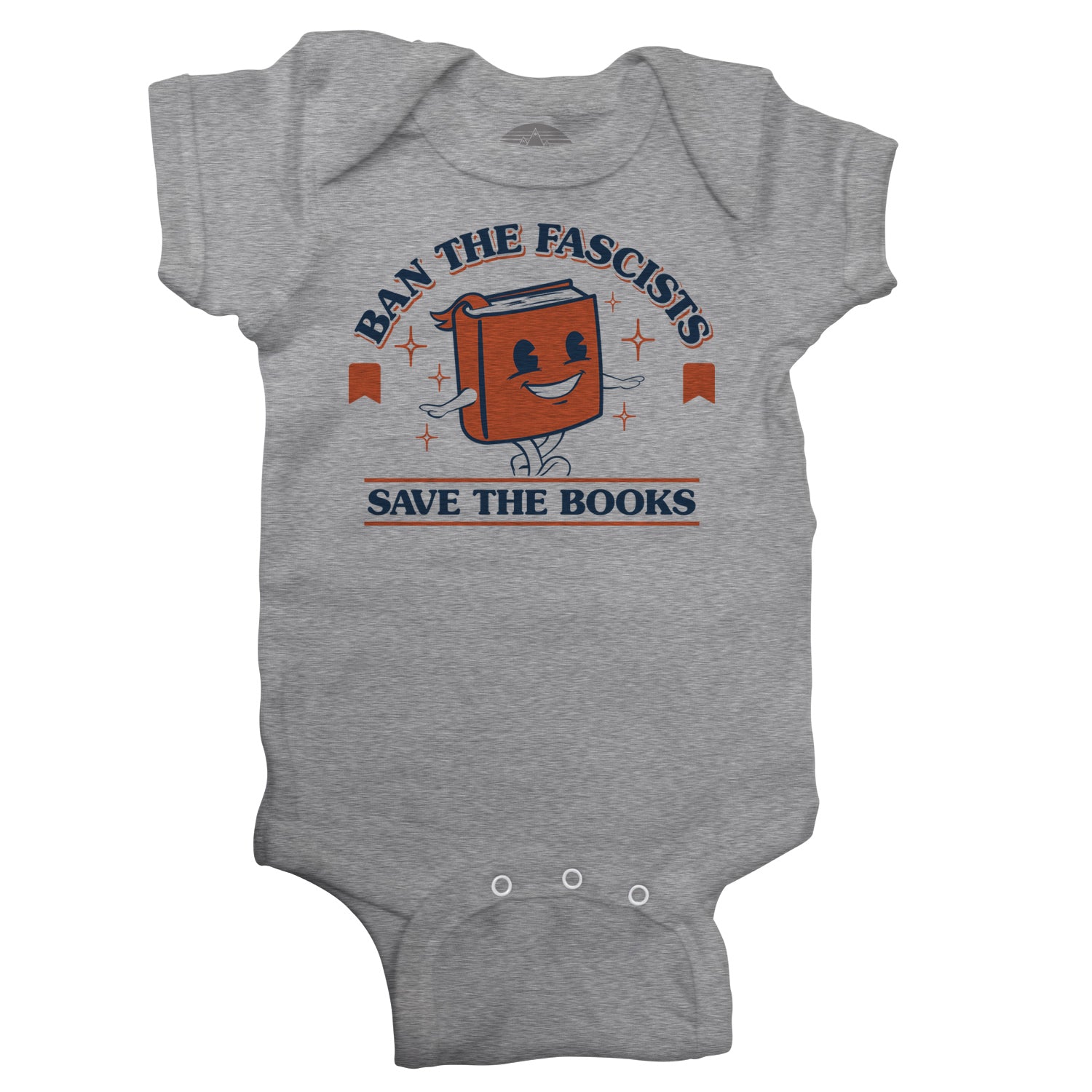 Ban The Fascists Save The Books Infant Bodysuit - Unisex Fit