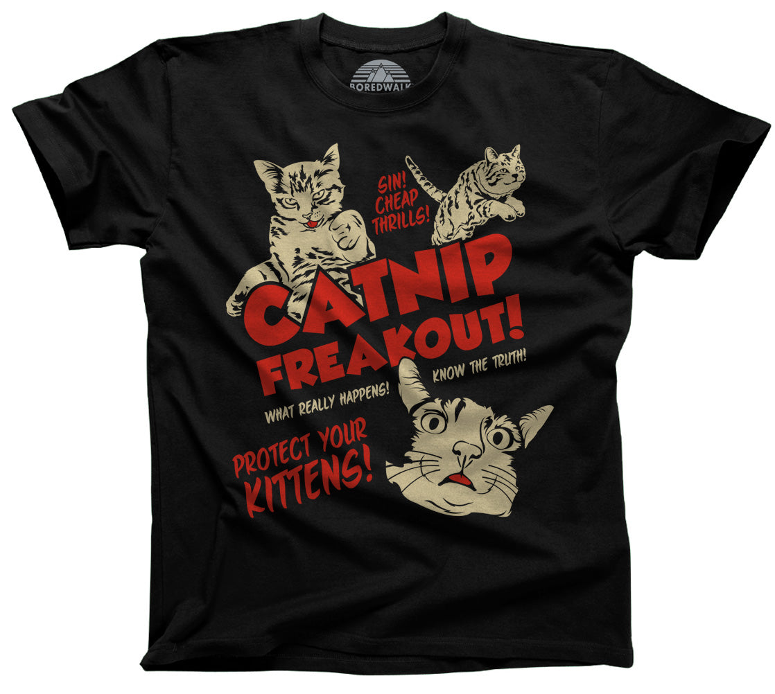 Men's Catnip Freakout T-Shirt - By Ex-Boyfriend