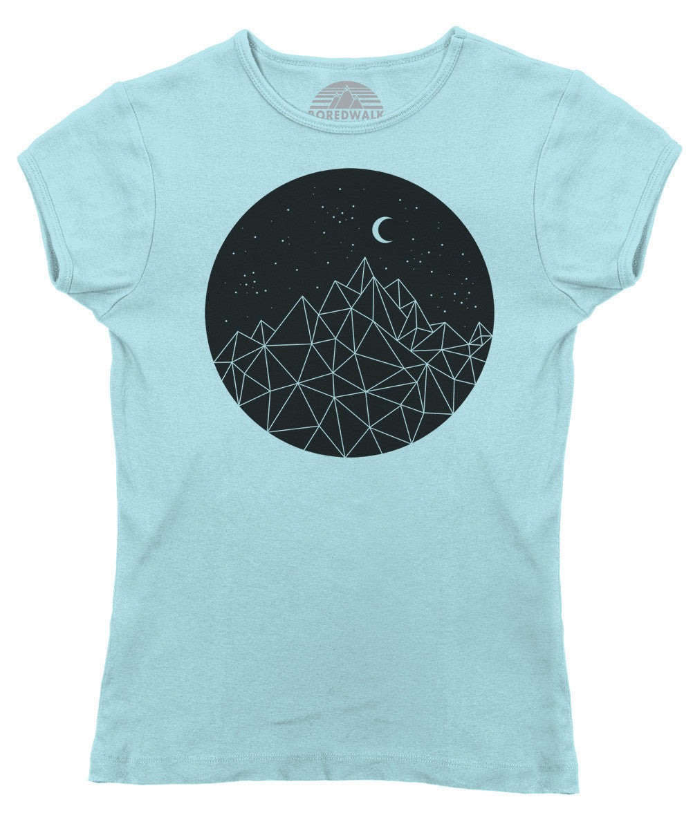 Women's Geometric Night T-Shirt