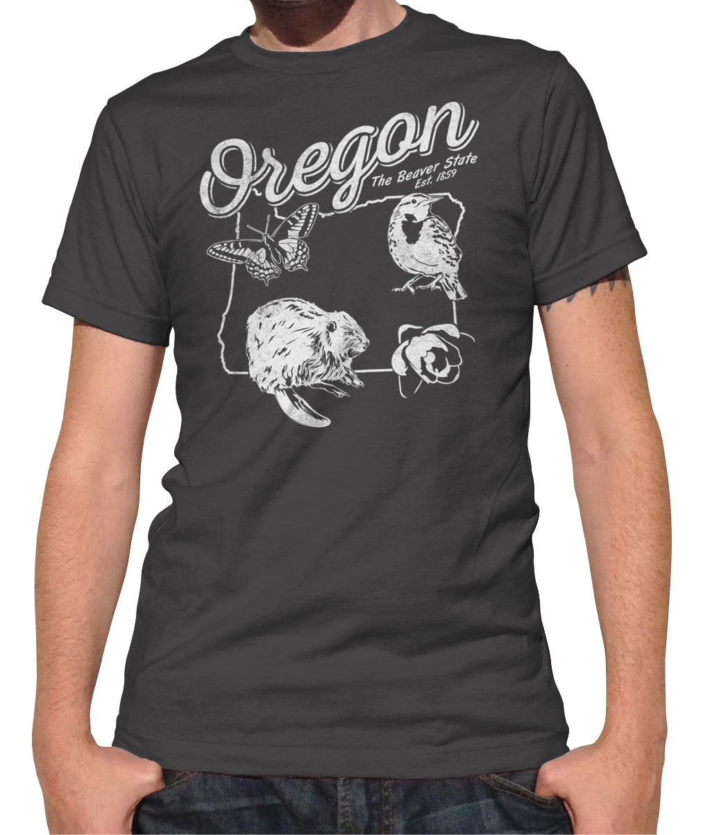 Men's Vintage Oregon T-Shirt
