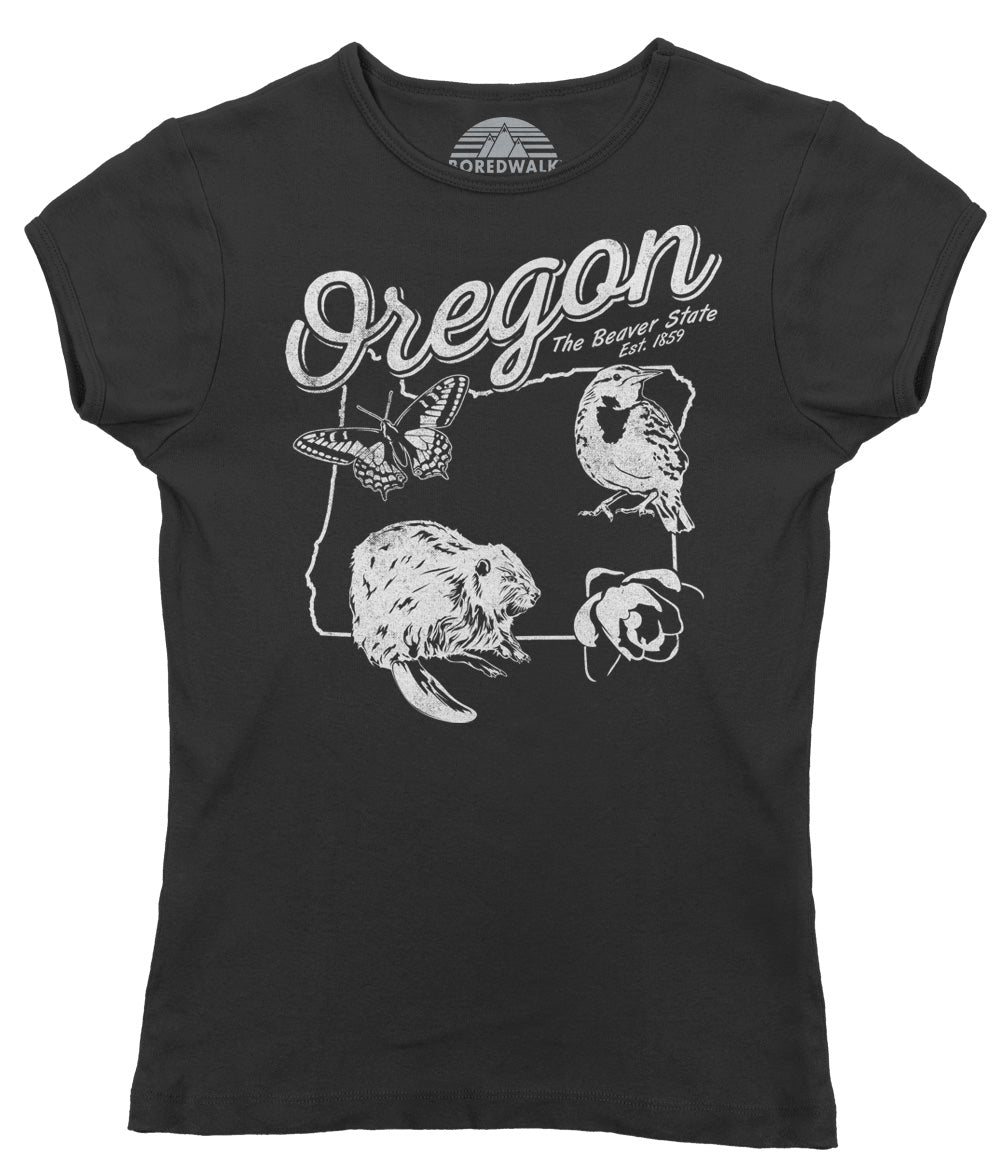 Women's Vintage Oregon T-Shirt
