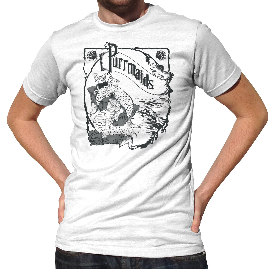 Men's Purrmaids T-Shirt - By Ex-Boyfriend