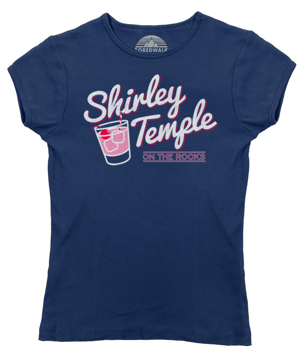 Women's Shirley Temple On The Rocks T-Shirt