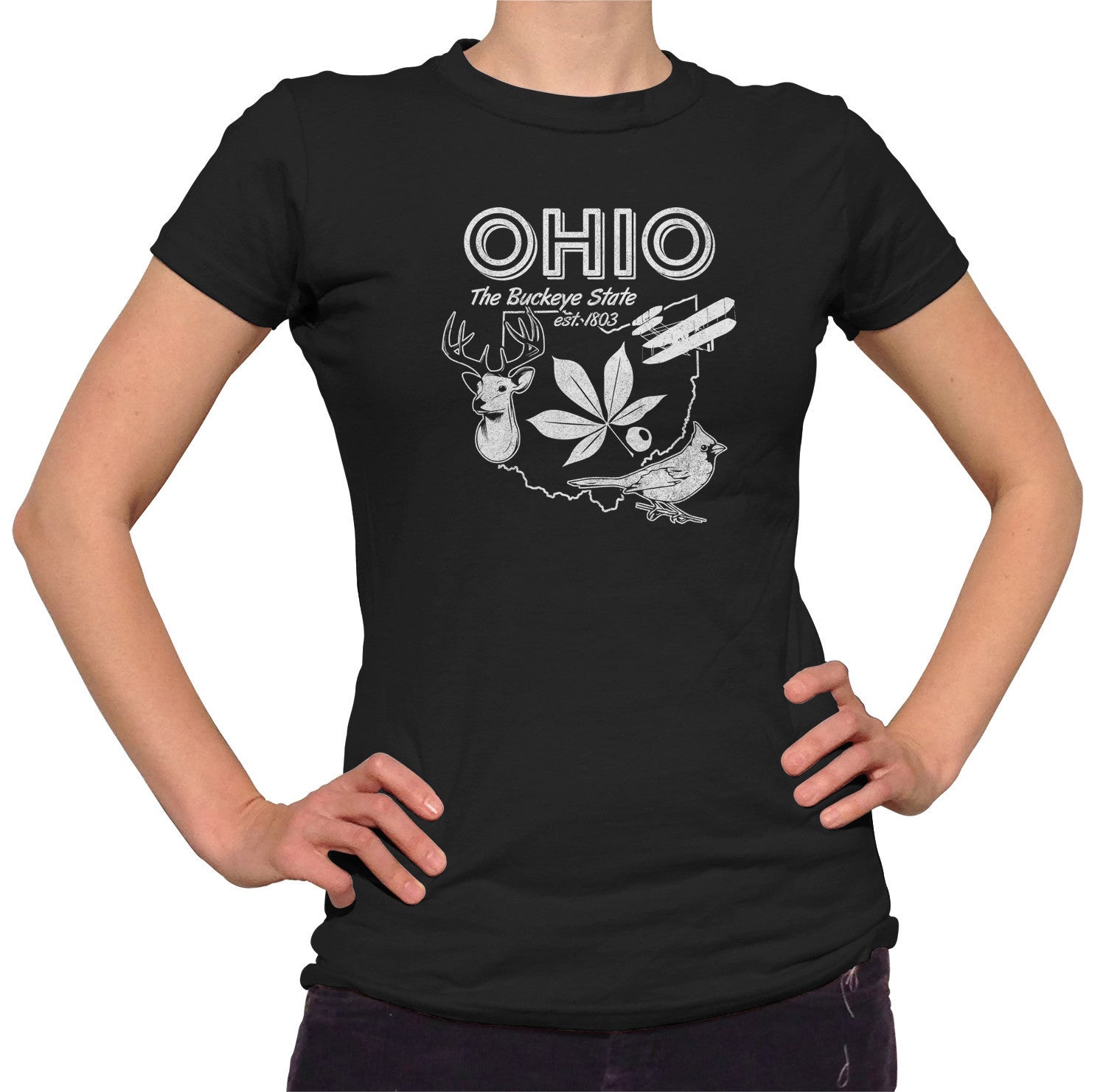 Women's Vintage Ohio State T-Shirt