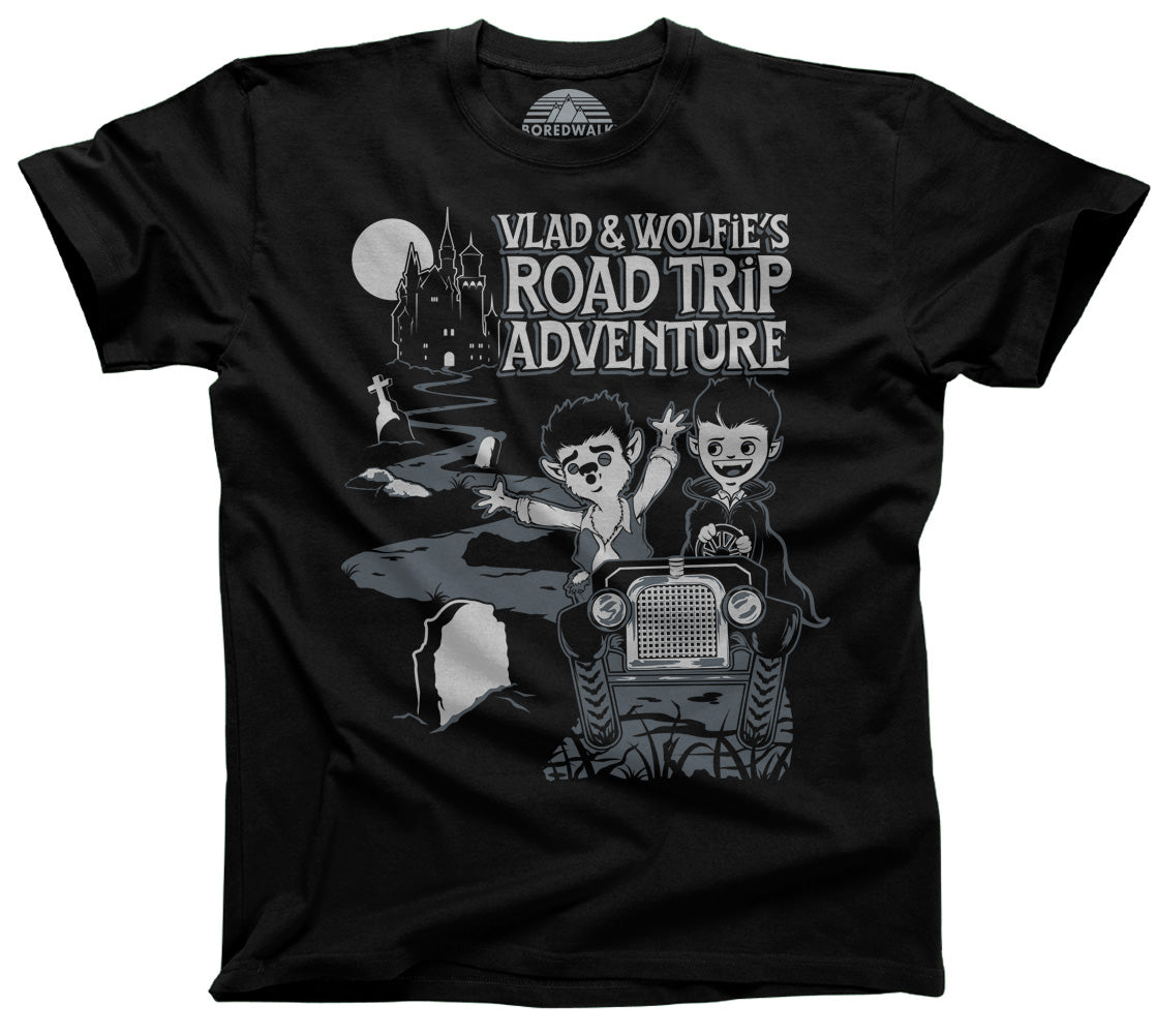 Men's Vlad and Wolfie's Road Trip Adventure T-Shirt - By Ex-Boyfriend