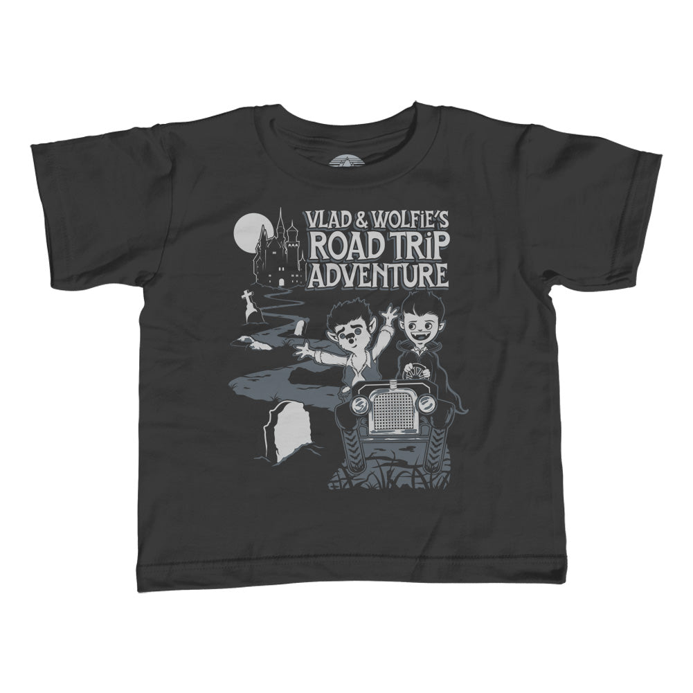 Girl's Vlad and Wolfie's Road Trip Adventure T-Shirt - Unisex Fit - By Ex-Boyfriend