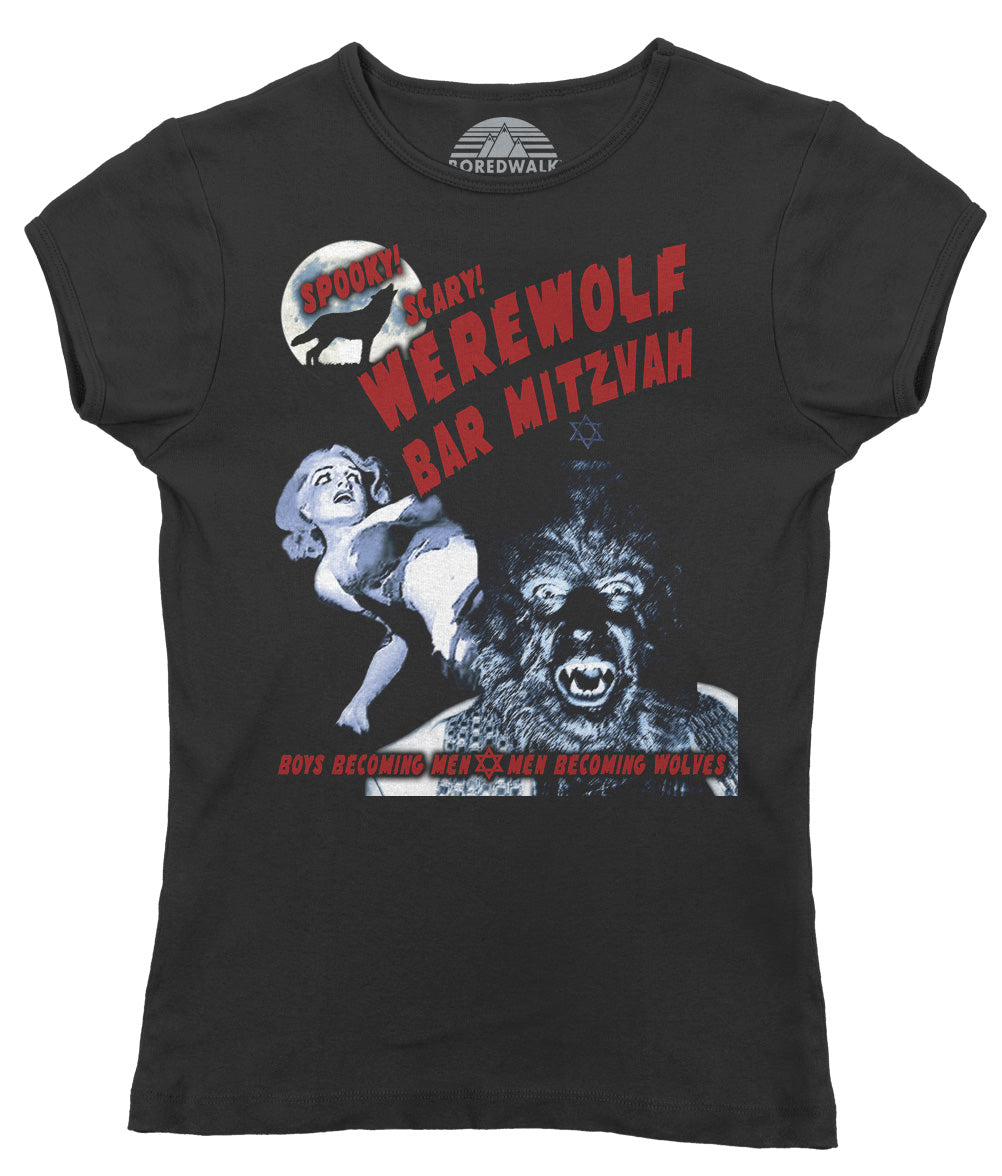 Women's Werewolf Bar Mitzvah T-Shirt - By Ex-Boyfriend