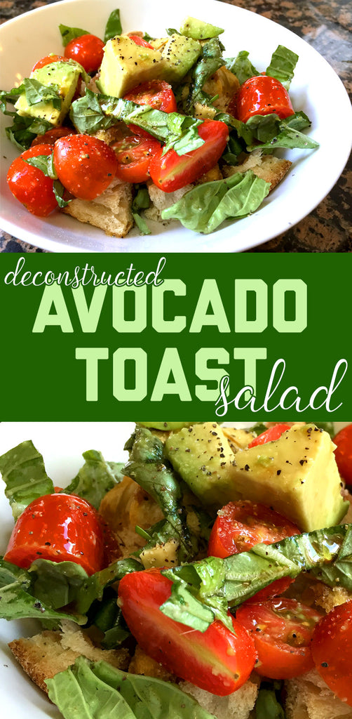 Boredwalk's Deconstructed Avocado Toast Salad