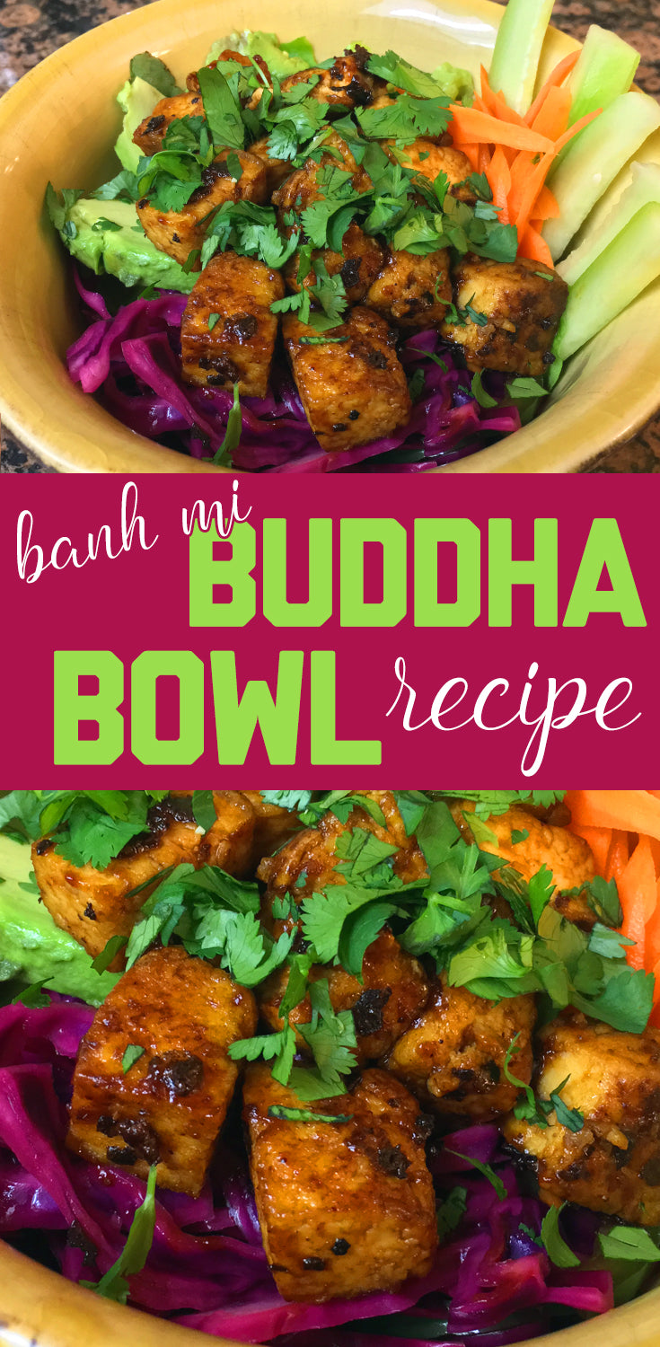 Boredwalk's Banh Mi-Inspired Buddha Bowl Recipe With Spicy Tofu