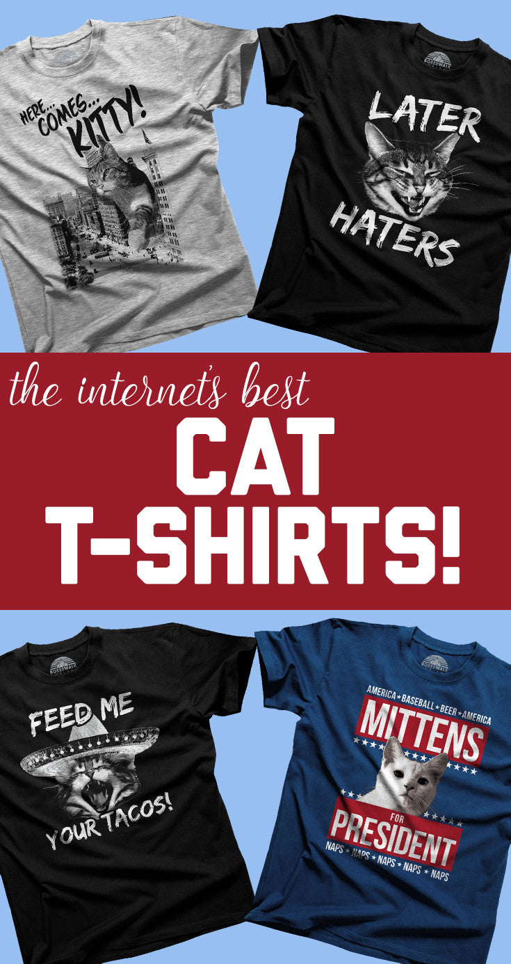 Awesome Funny Cat Tshirts That Make Purrfect Gifts
