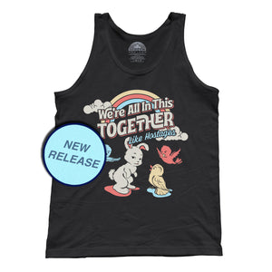 Unisex We're All In This Together Like Hostages Tank Top