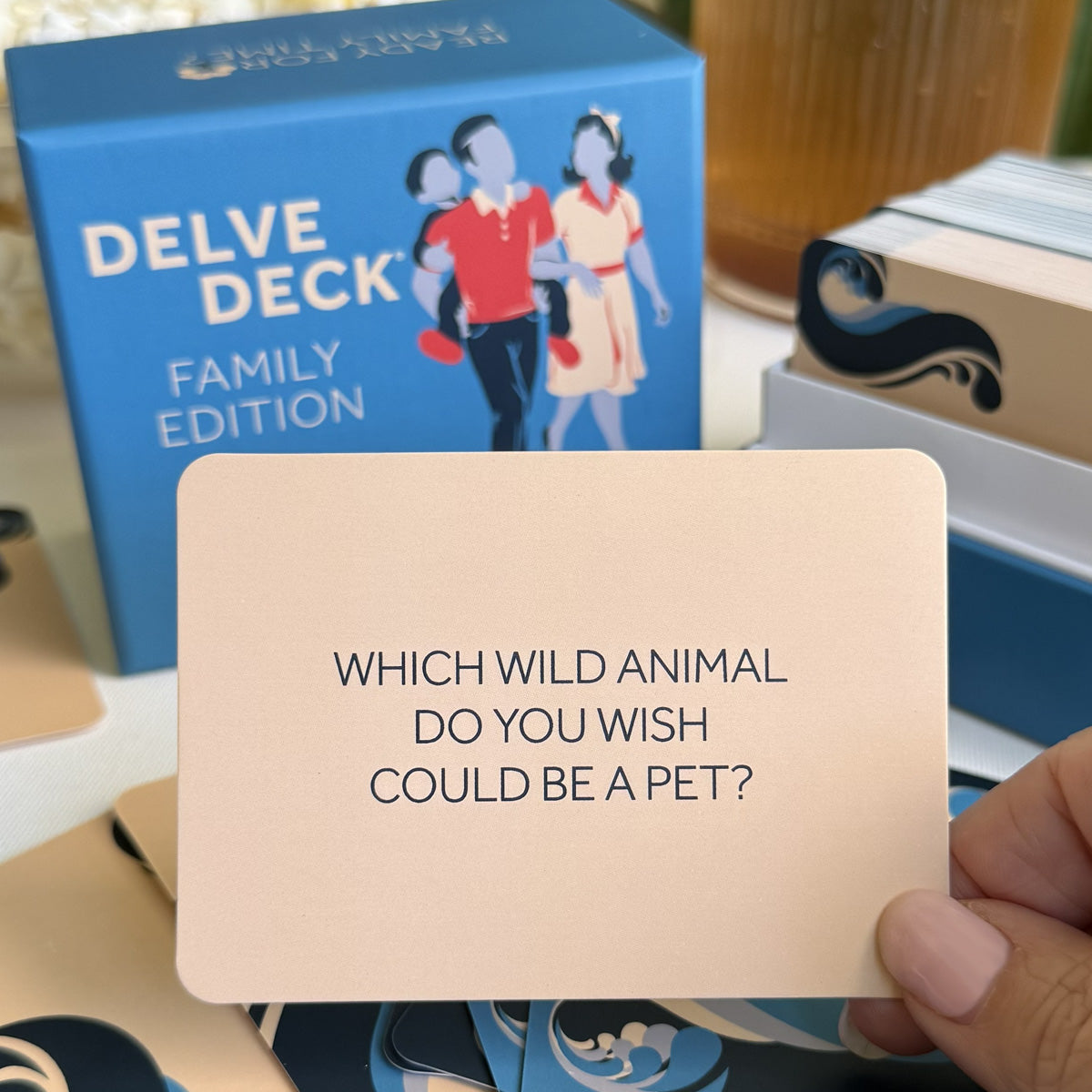 Delve Deck Conversation Cards - Family Edition