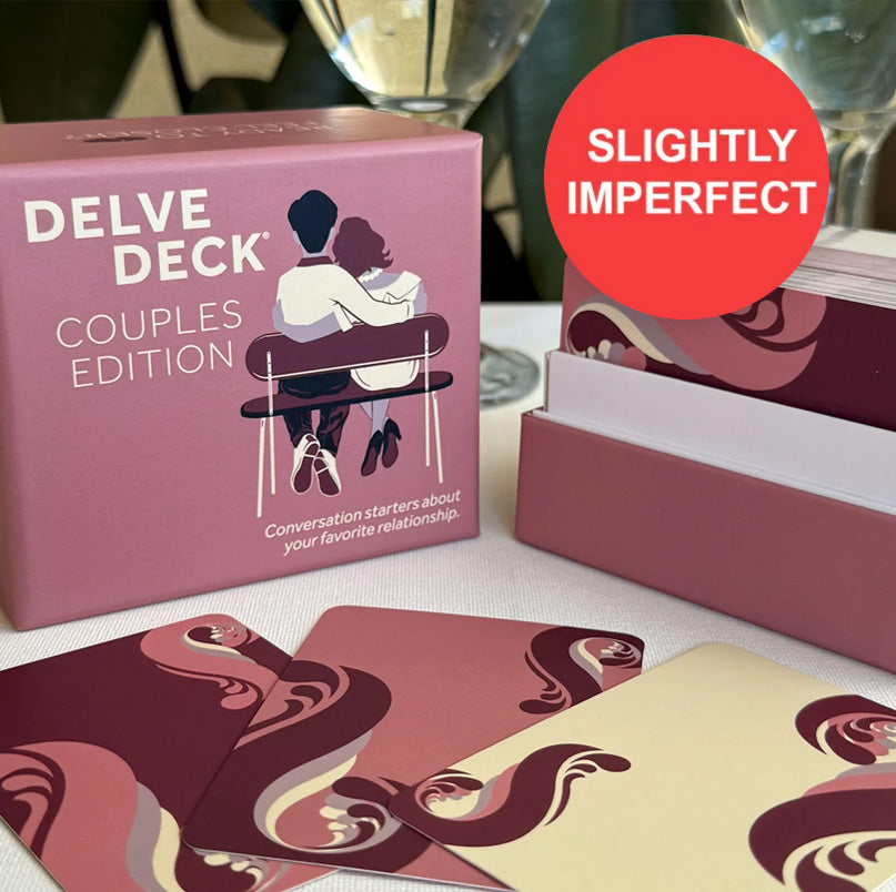 Slightly Imperfect Delve Deck Conversation Cards - Couples Edition