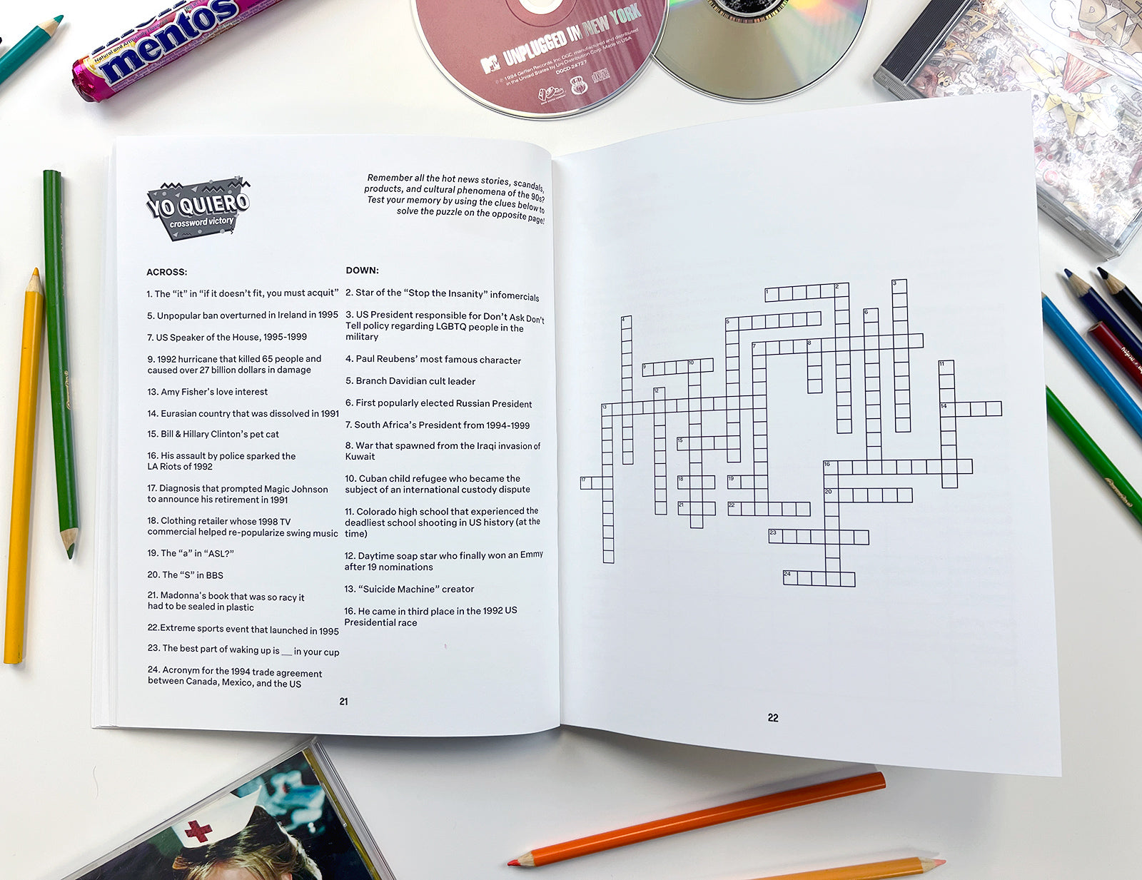 Slightly Imperfect Whatever! An Activity Book for 90s Kids