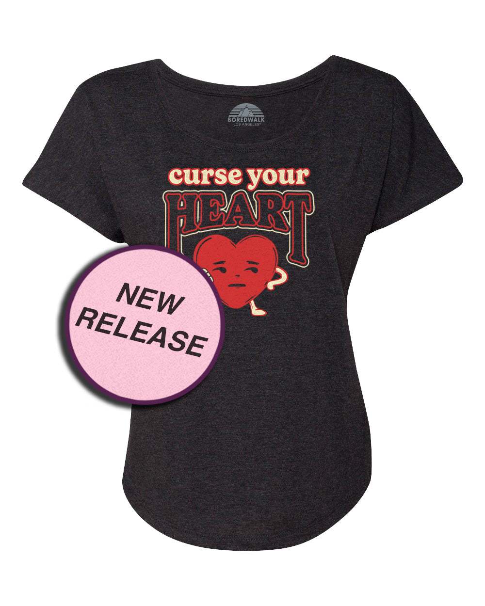 Women's Curse Your Heart Scoop Neck T-Shirt