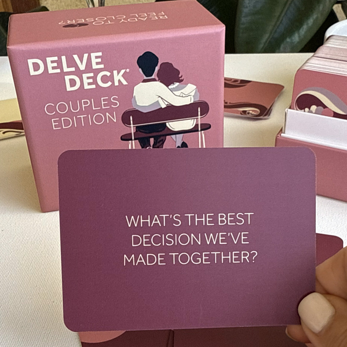 Delve Deck Conversation Cards - Couples Edition