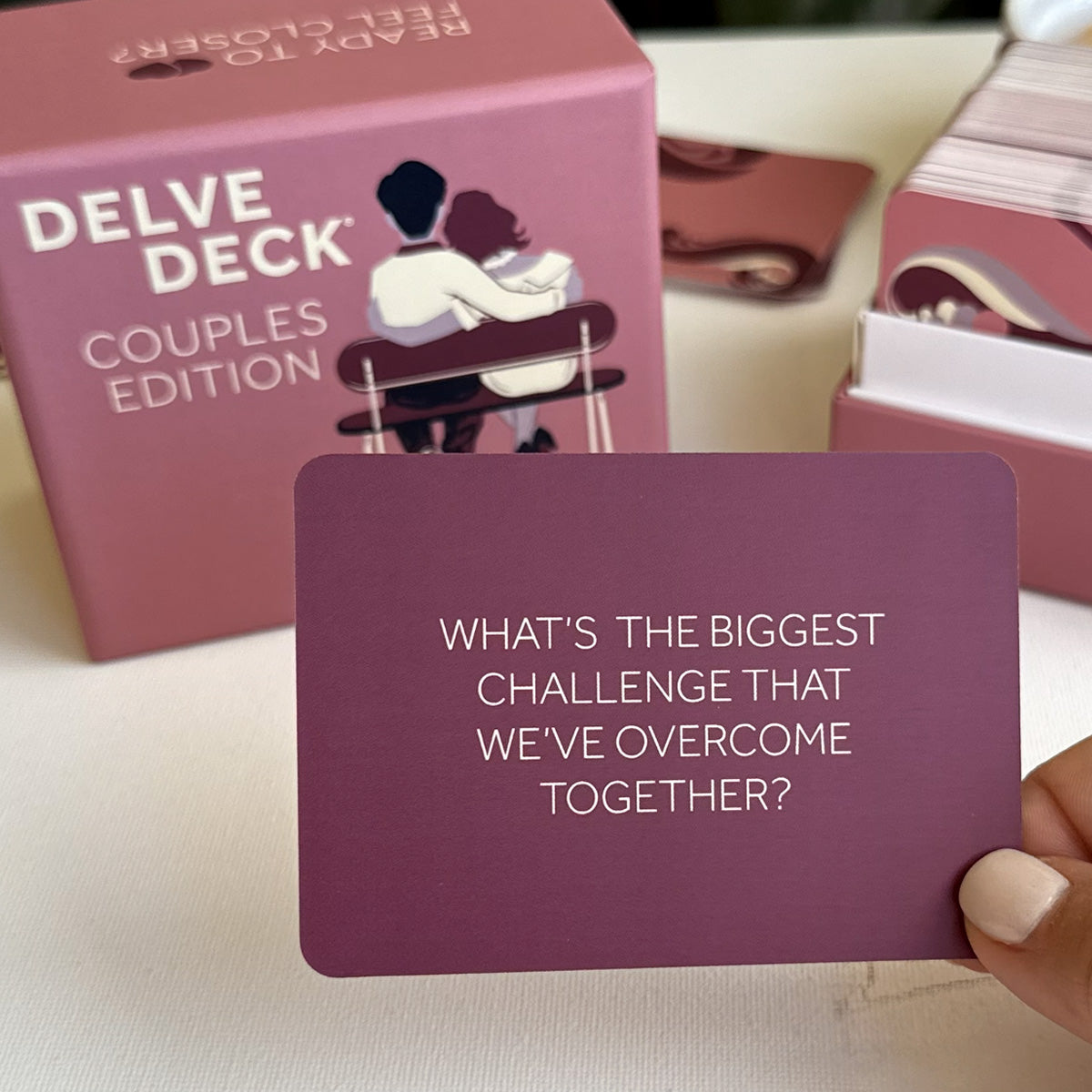 Delve Deck Conversation Cards - Couples Edition