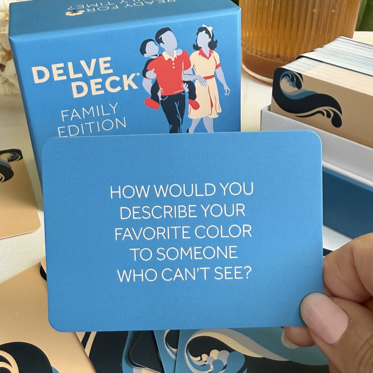 Delve Deck Conversation Cards - Family Edition
