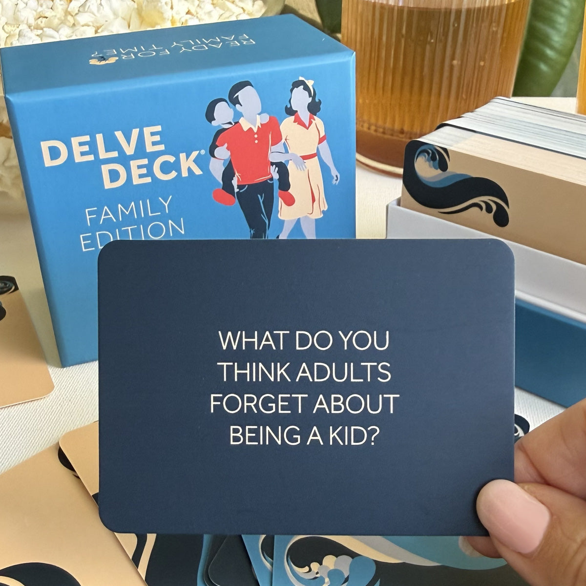 Delve Deck Conversation Cards - Family Edition