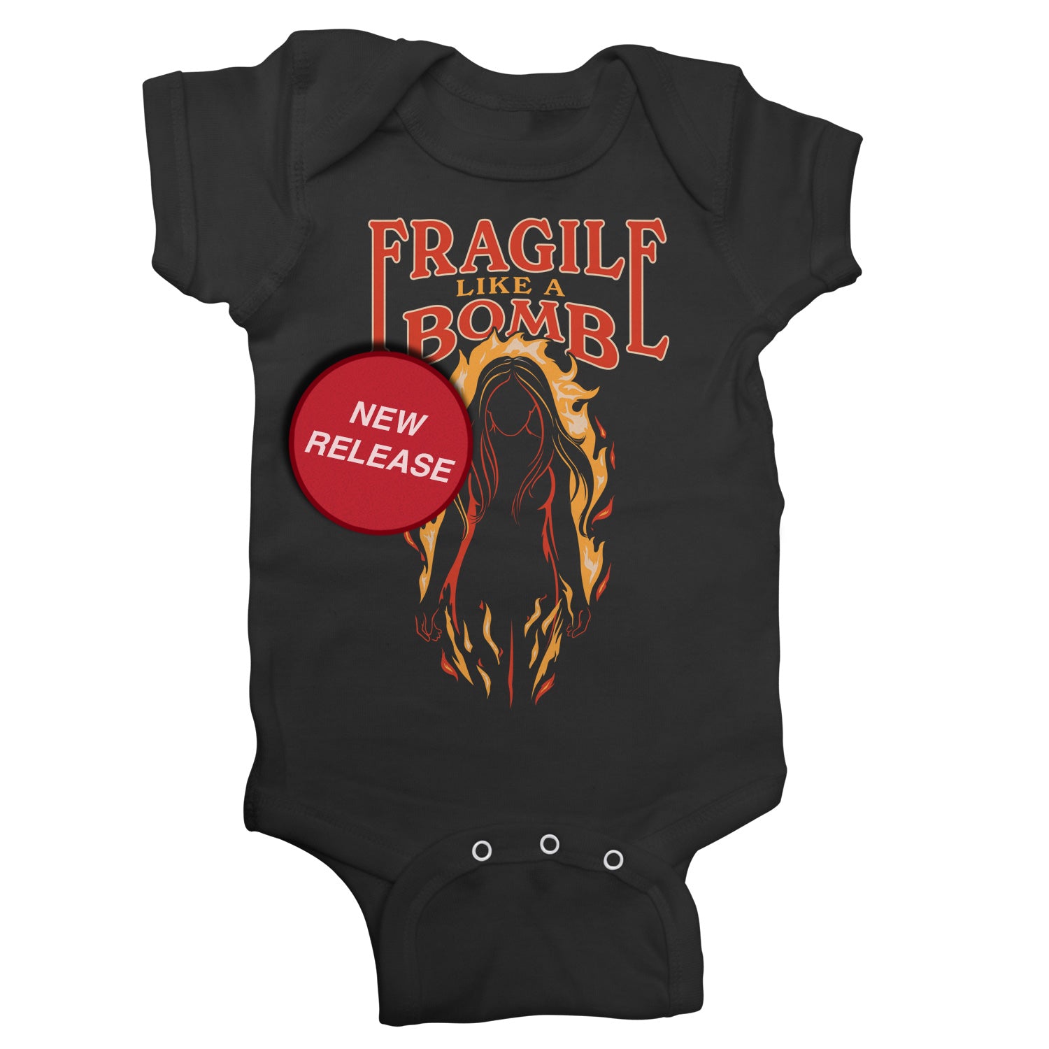 Fragile Like a Bomb Infant Bodysuit - Unisex Fit