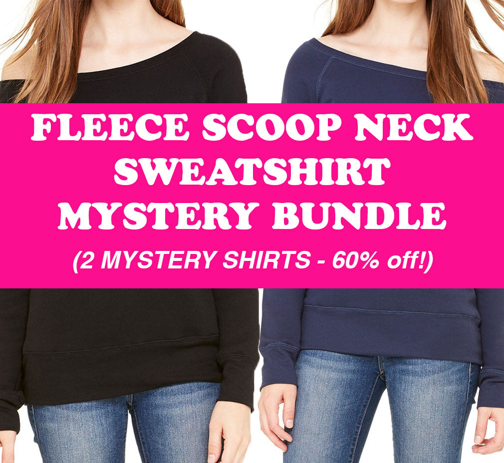 Mystery Scoop Neck Fleece Sample Set