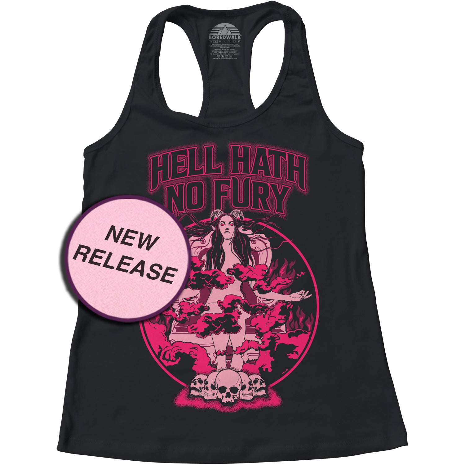 Women's Hell Hath No Fury Racerback Tank Top