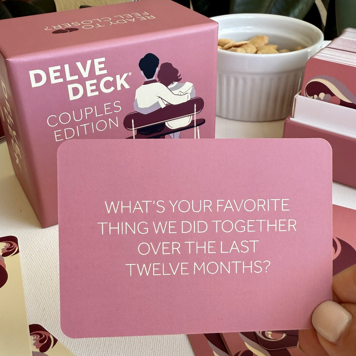 Delve Deck Conversation Cards - Couples Edition