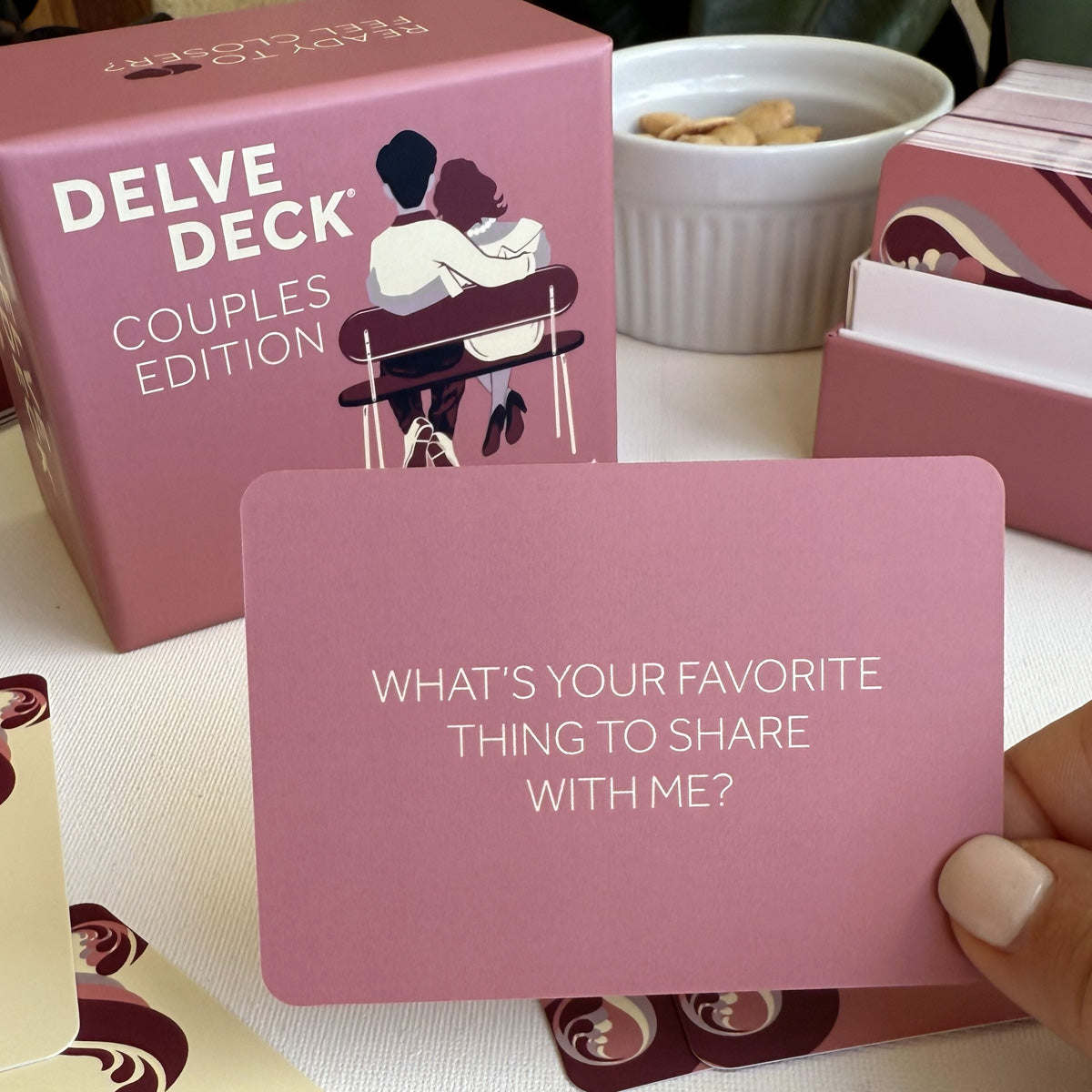 Delve Deck Conversation Cards - Couples Edition