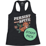 Women's Persist Out of Spite Tiger Racerback Tank Top