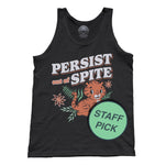 Unisex Persist Out of Spite Tiger Tank Top