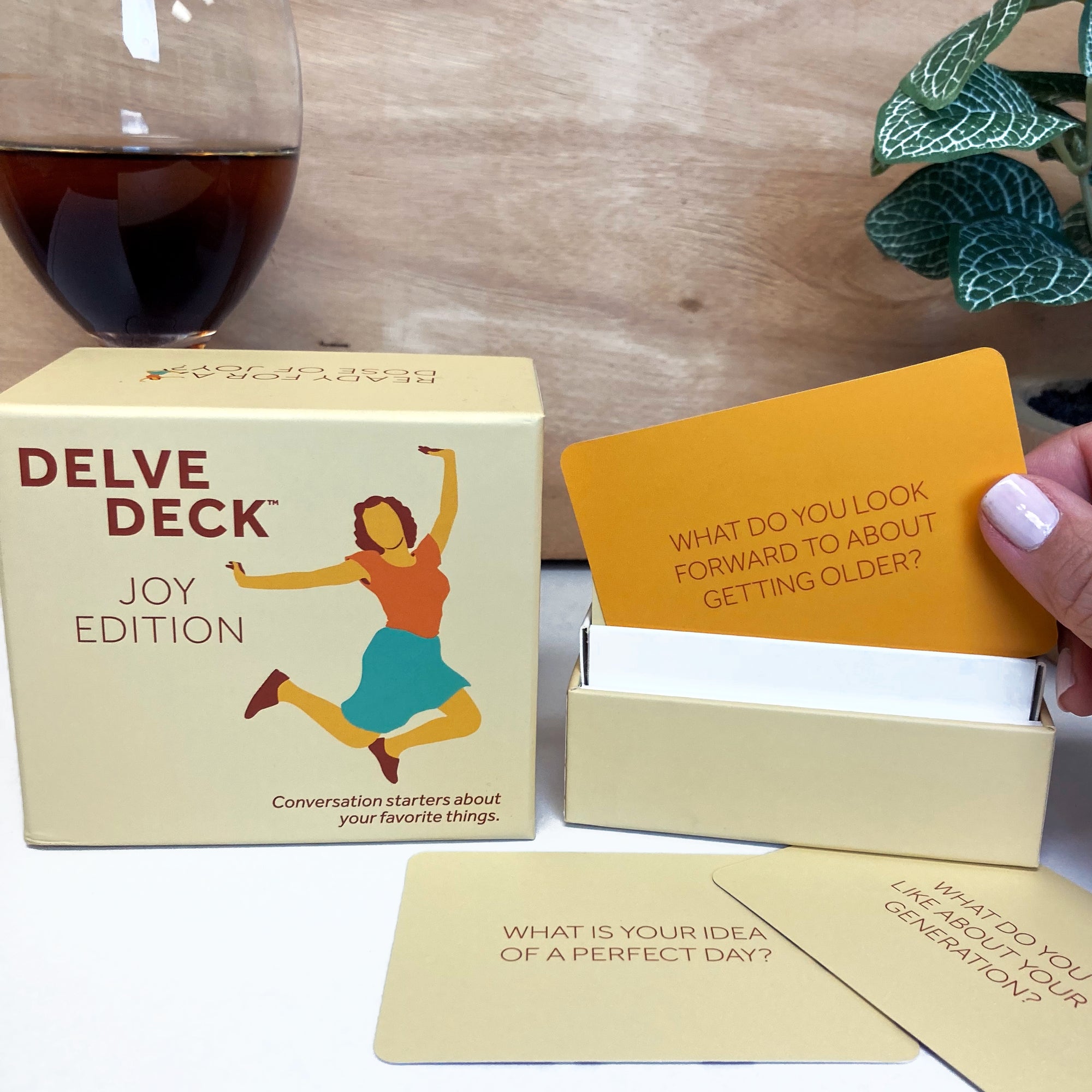 Delve Deck Conversation Cards - Joy Edition