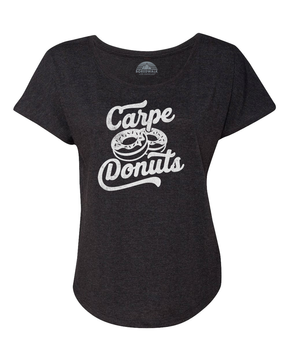 Women's Carpe Donuts Scoop Neck T-Shirt