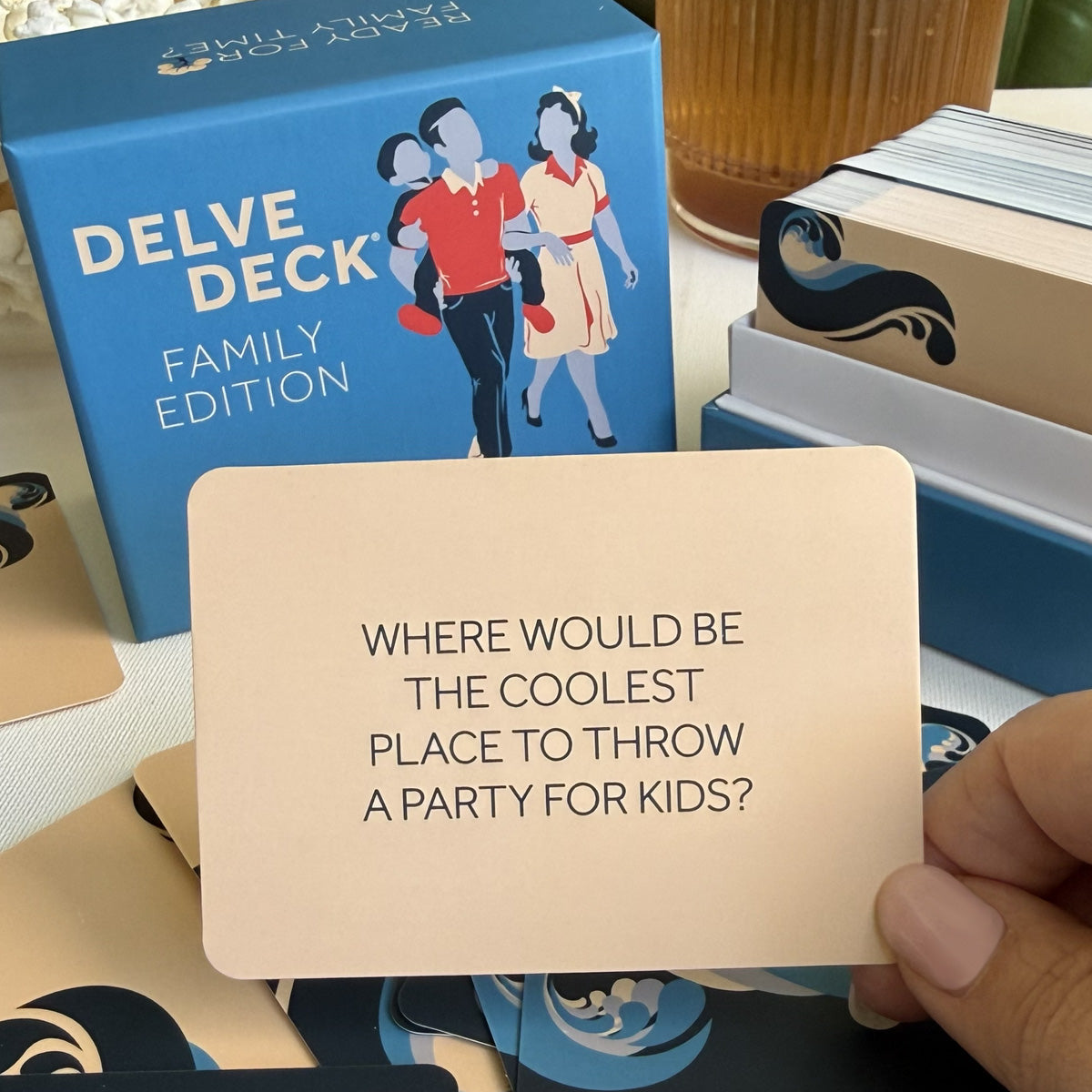 Delve Deck Conversation Cards - Family Edition