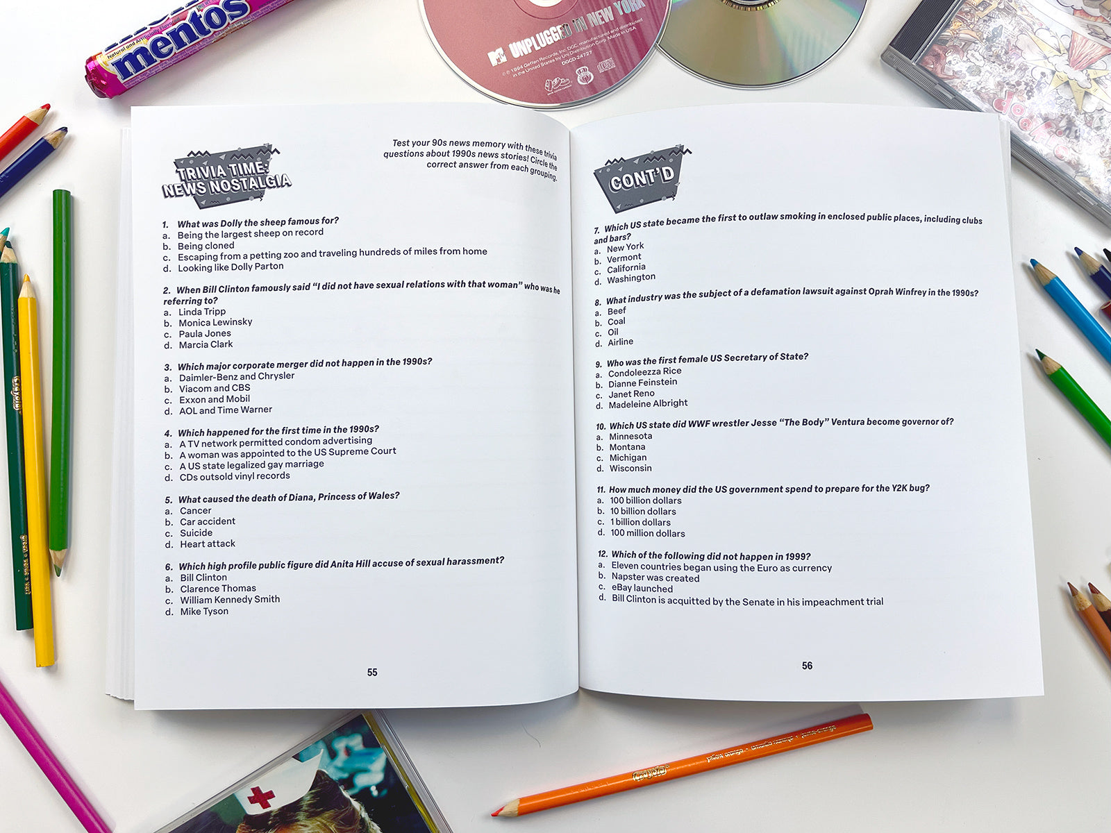 Slightly Imperfect Whatever! An Activity Book for 90s Kids