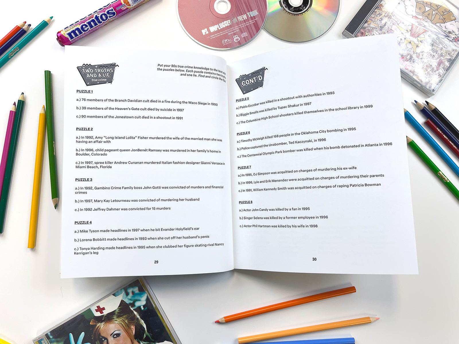 Slightly Imperfect Whatever! An Activity Book for 90s Kids