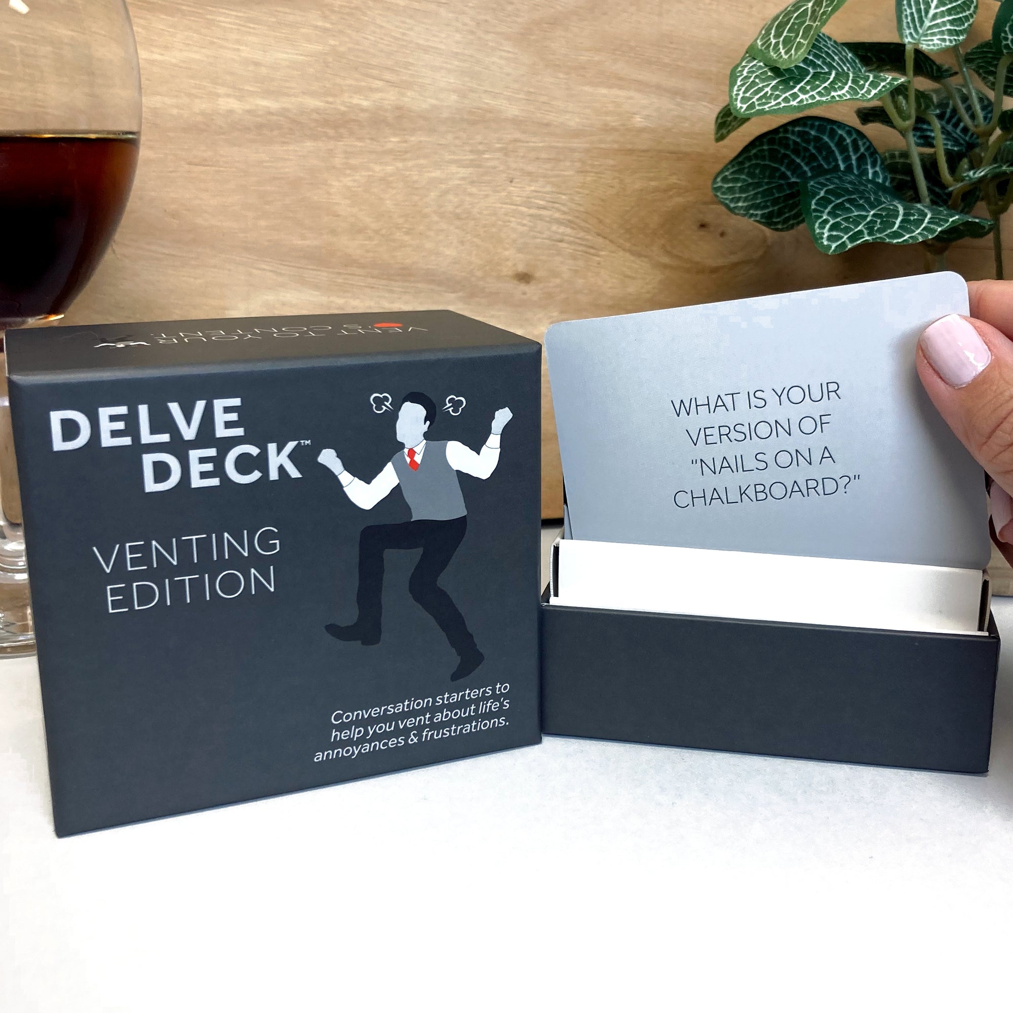 Delve Deck Conversation Cards - Venting Edition