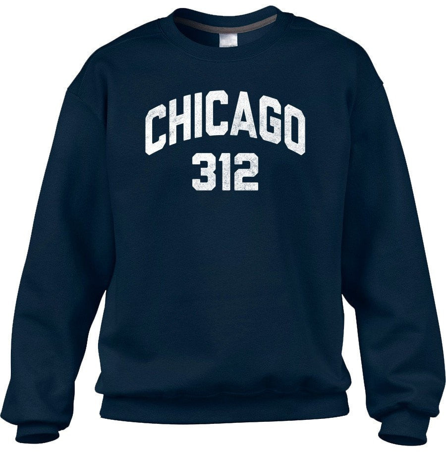 Unisex Chicago 312 Area Code Sweatshirt