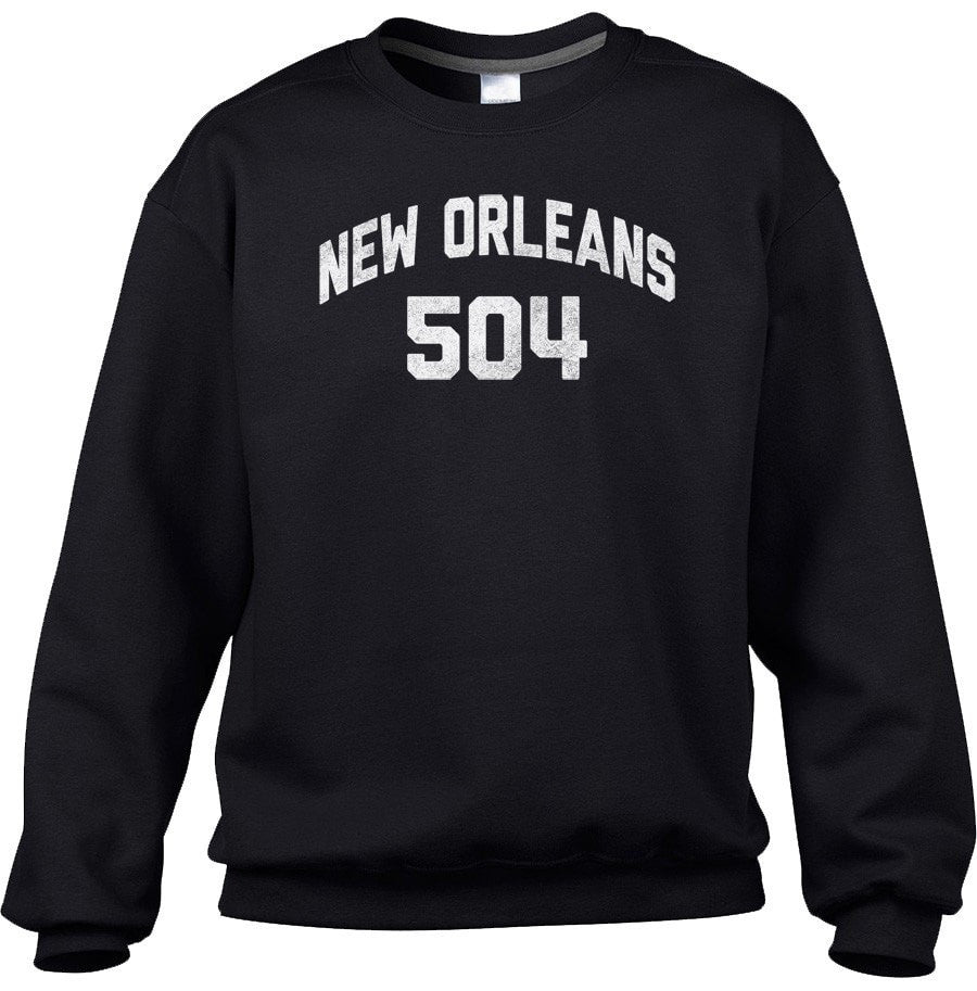Unisex New Orleans 504 Area Code Sweatshirt