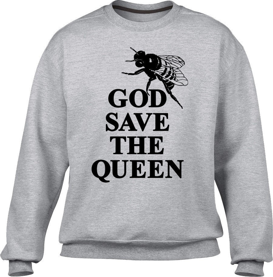 Unisex God Save The Queen Bee Sweatshirt