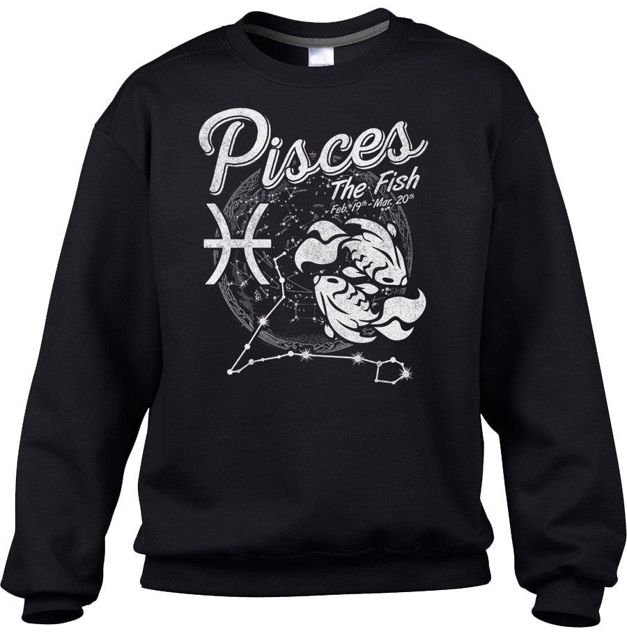 Unisex Vintage Pisces Sweatshirt
