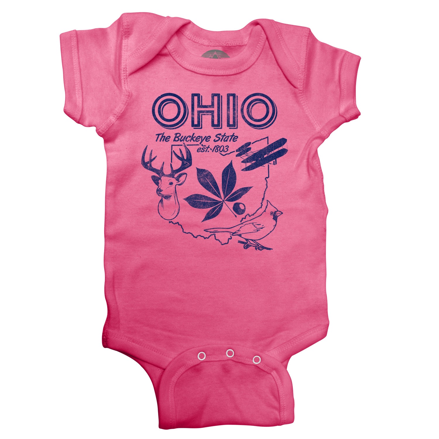 Vintage Ohio State Infant Bodysuit - Unisex Fit