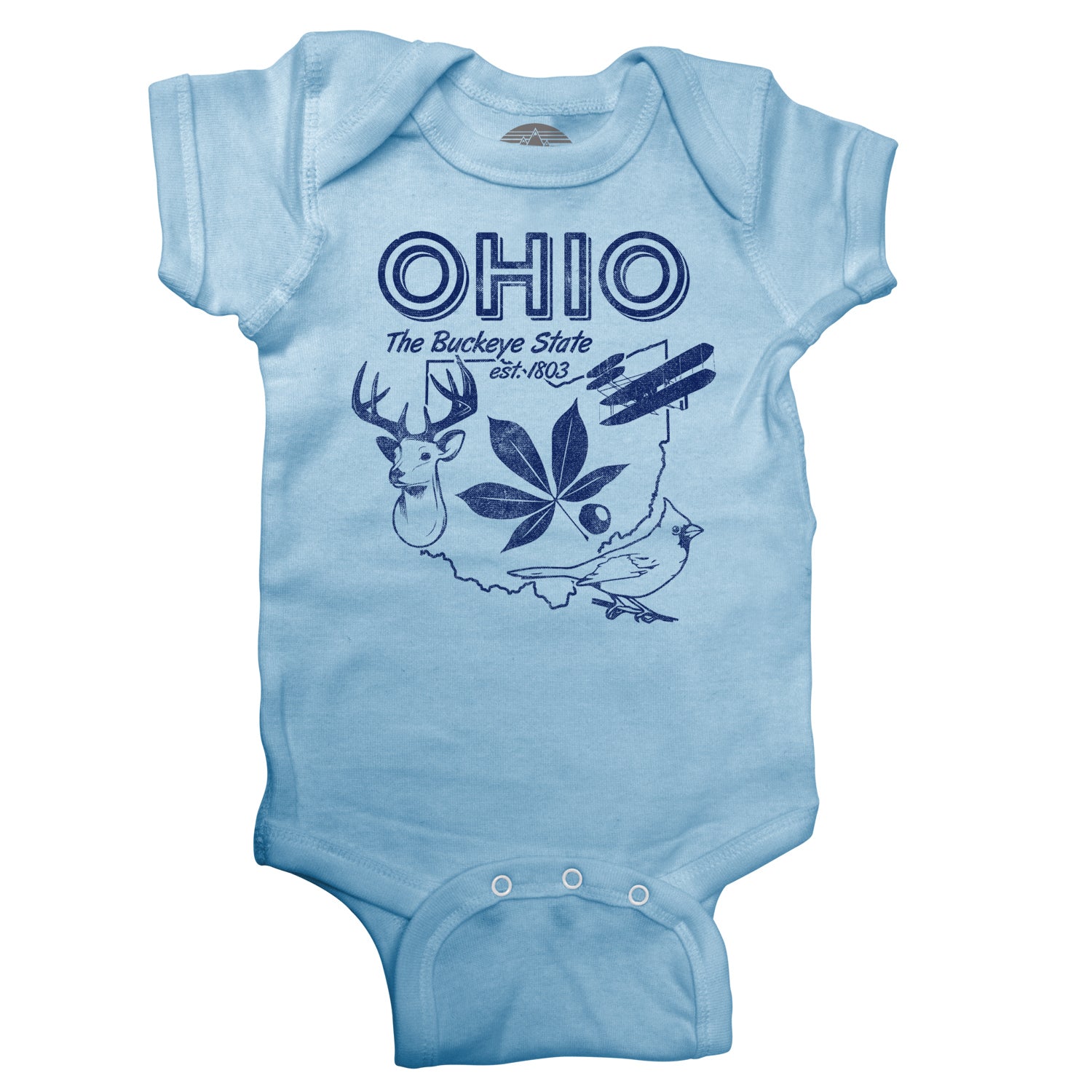 Vintage Ohio State Infant Bodysuit - Unisex Fit