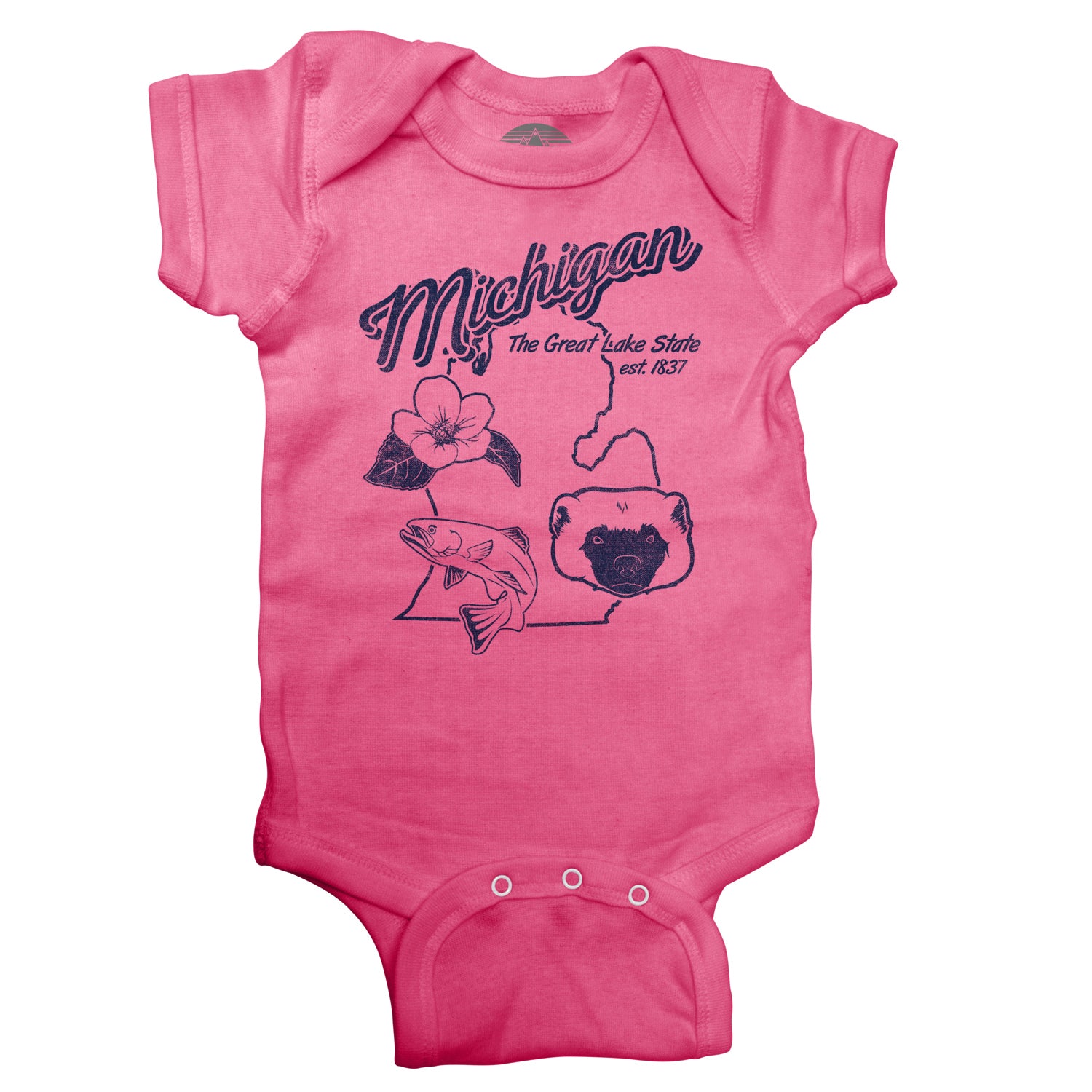Vintage Michigan State Infant Bodysuit - Unisex Fit