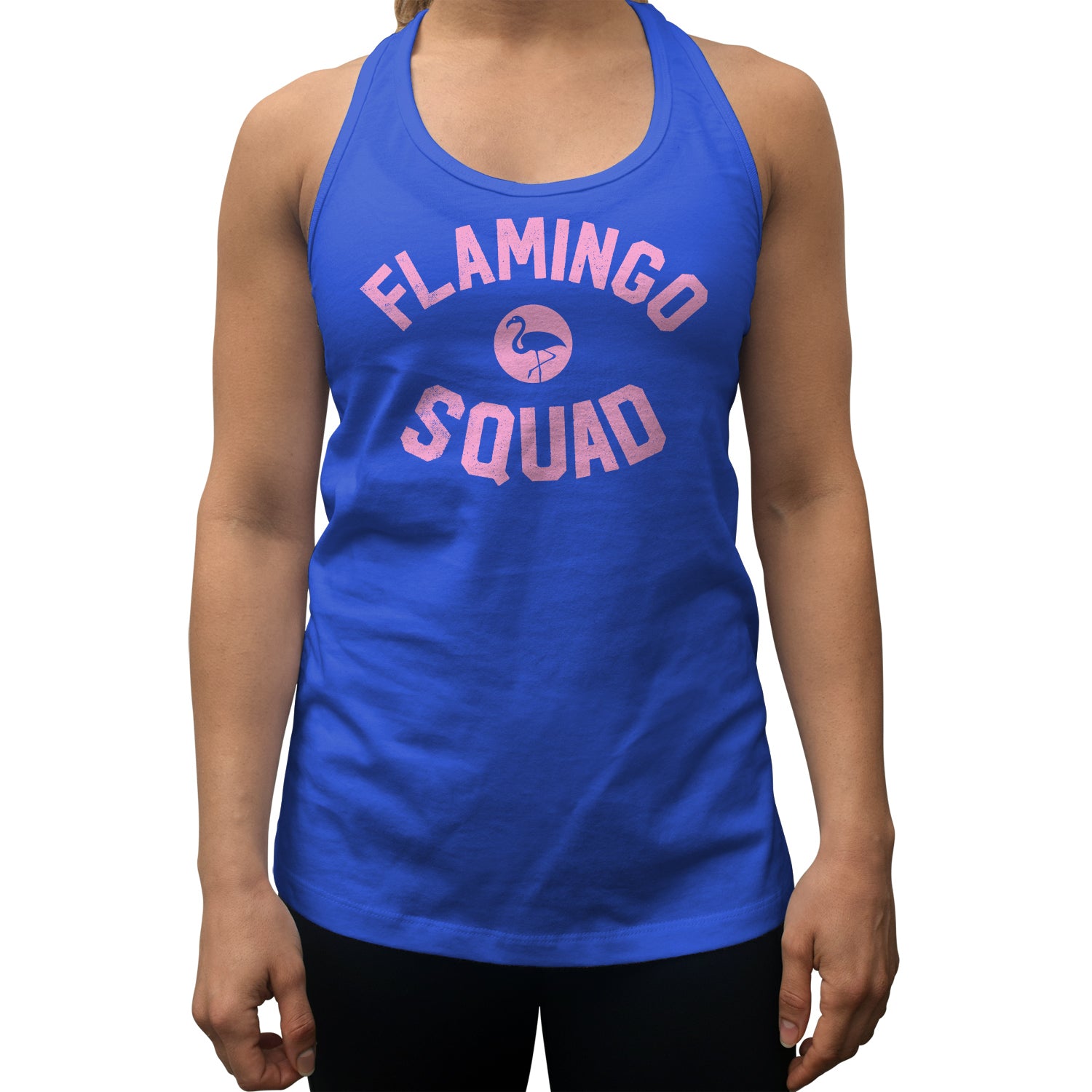Women's Flamingo Squad Racerback Tank Top