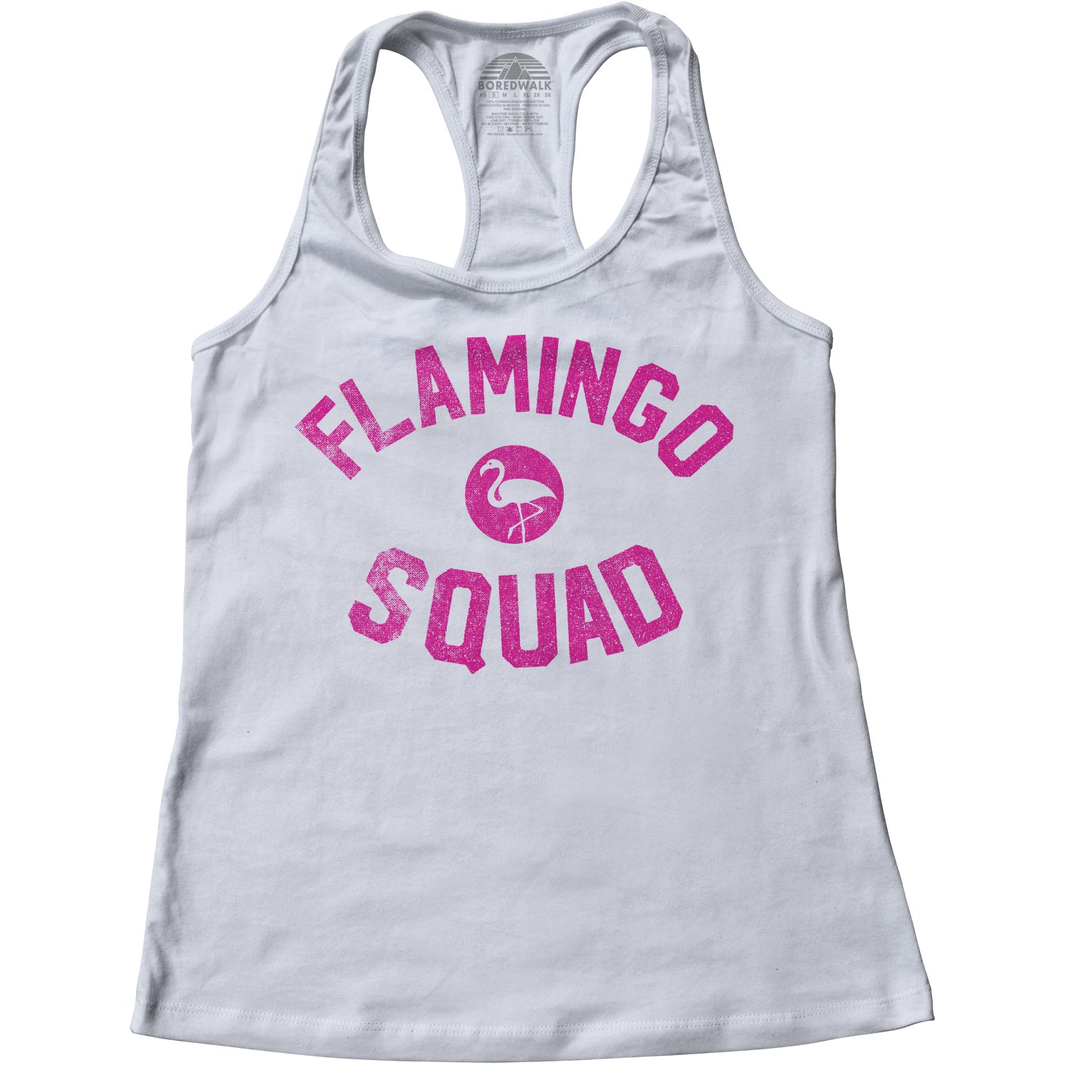 Women's Flamingo Squad Racerback Tank Top