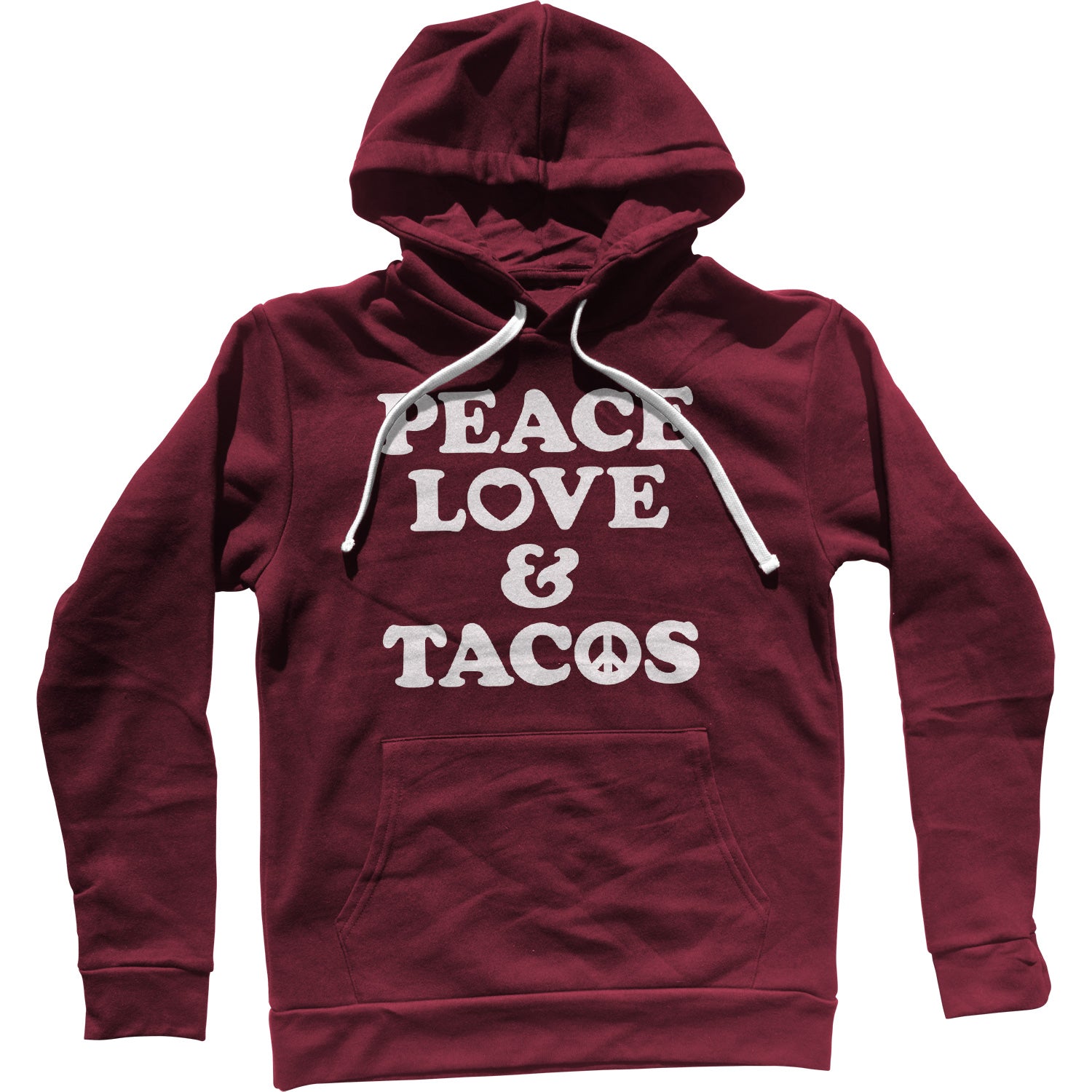 Peace Love and Tacos Unisex Hoodie
