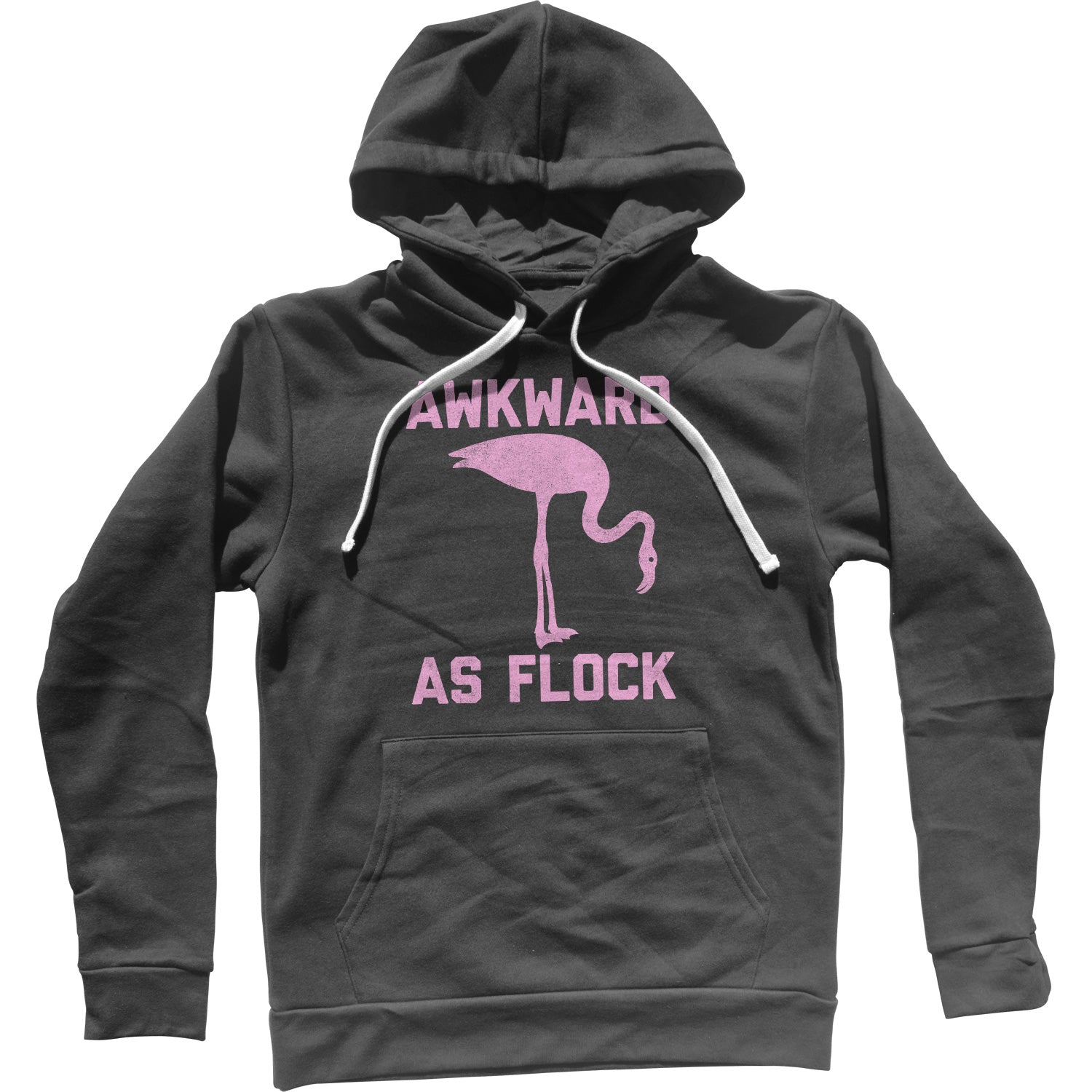 Awkward as Flock Flamingo Unisex Hoodie