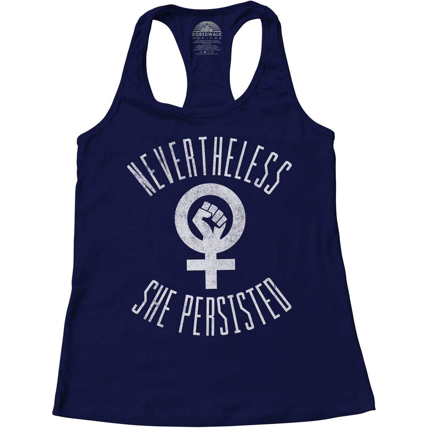 Women's Nevertheless She Persisted Racerback Tank Top