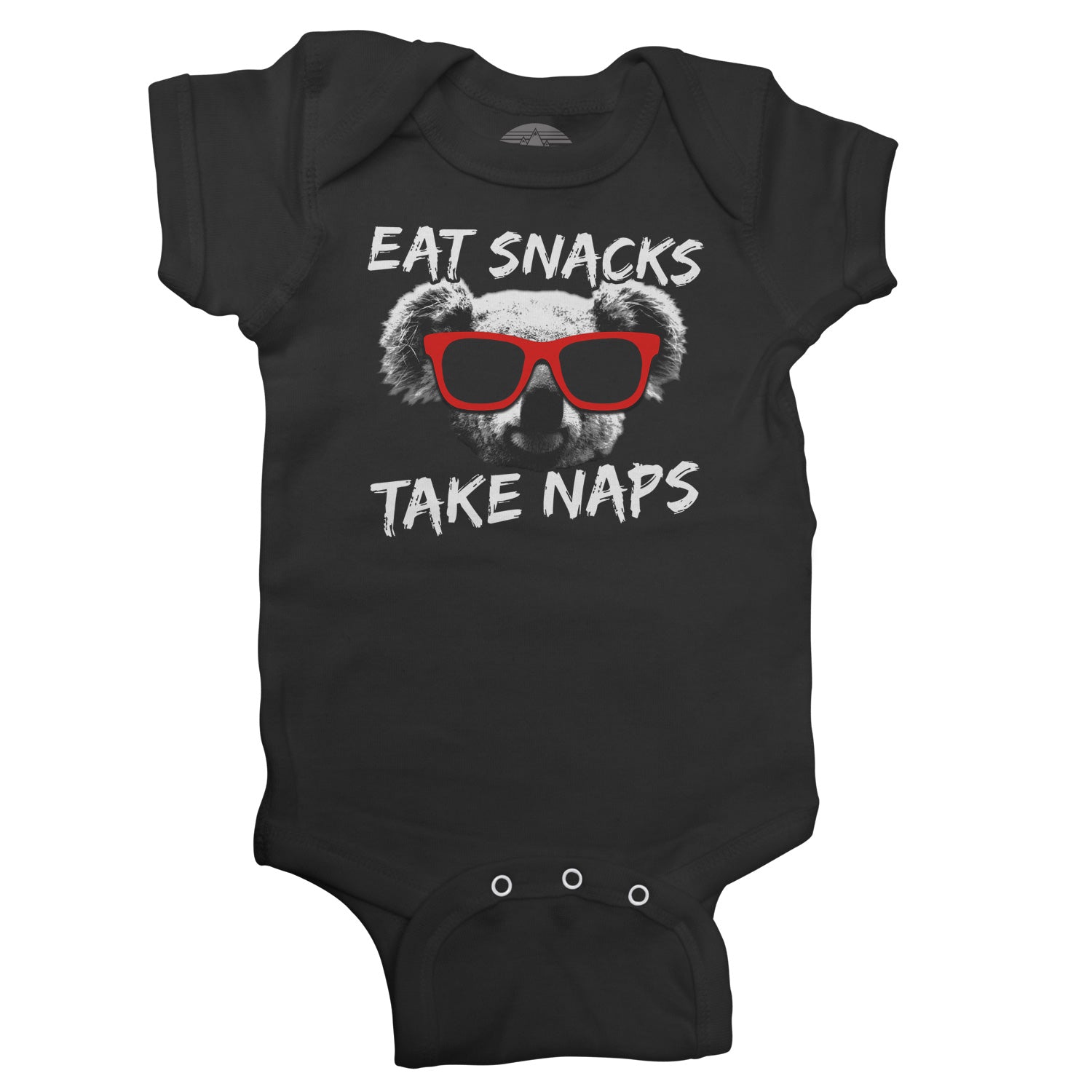 Eat Snacks Take Naps Koala Infant Bodysuit - Unisex Fit