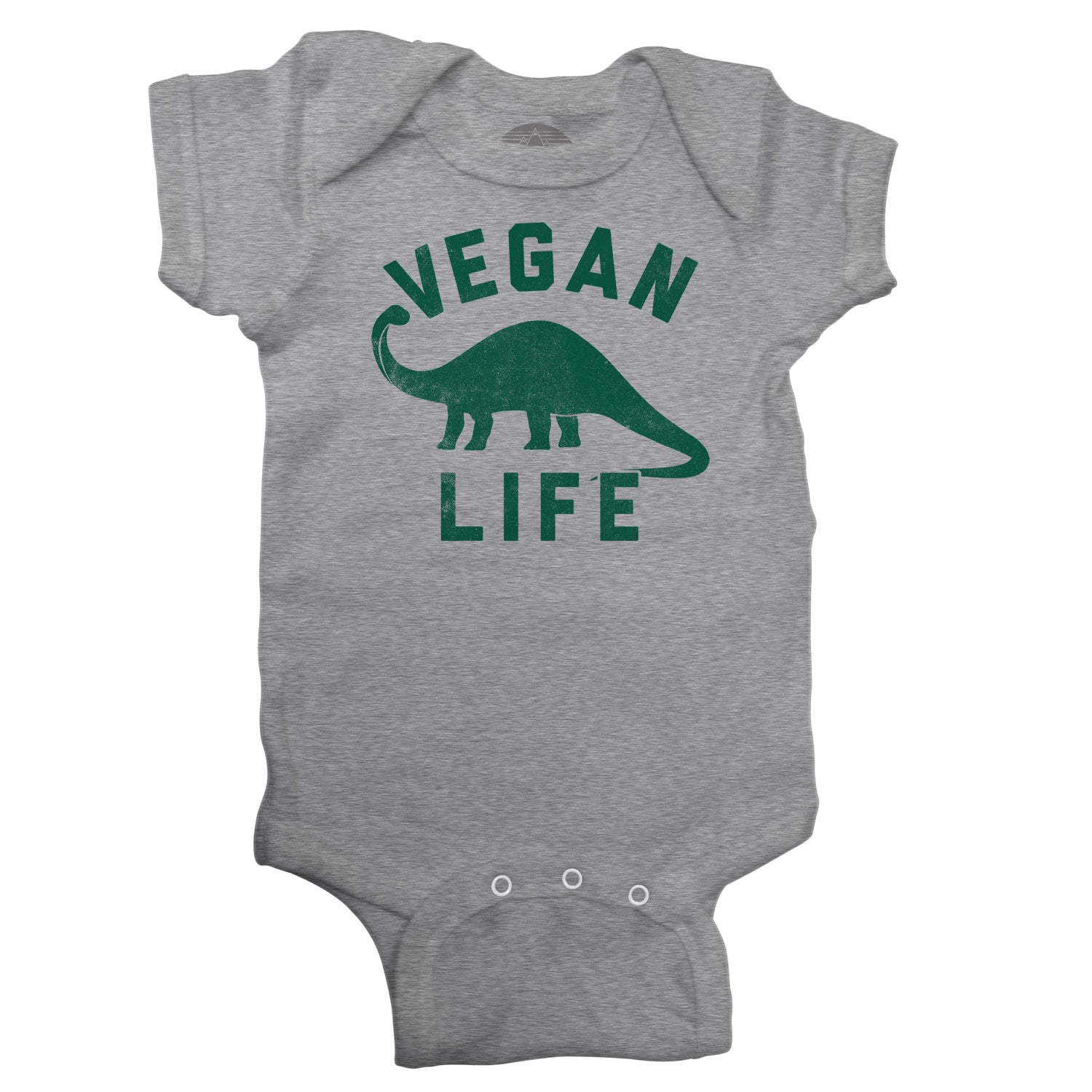 Brontosaurus Vegan Life Infant Bodysuit - Unisex Fit